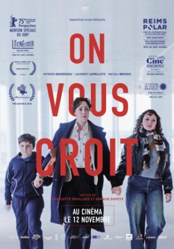 Affiche du film On vous croit