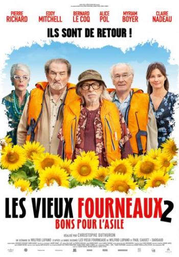Affiche du film Les Vieux fourneaux 2  bons pour l’asile
